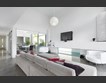 Modern living room with white walls | Featured image for plasterboard supplies product page.