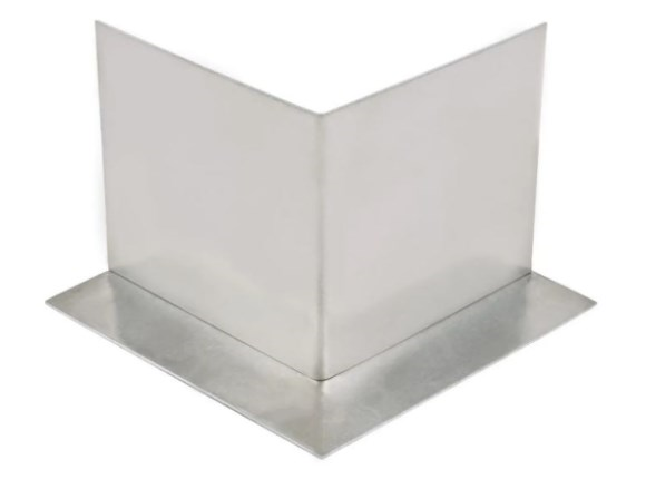 oblique cladding 14mm aluminium trimline external corner jointer