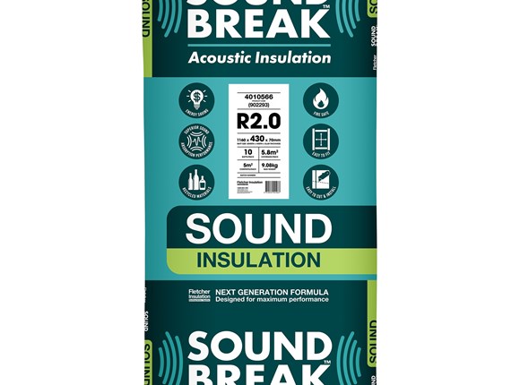 pink soundbreak batts r2.0 1160mm x 430mm x 70mm 4.99m² - 10 pack