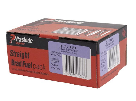 paslode impulse 16g c38 bfp x 3000 b20627