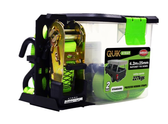 ratchet tie down 227kg 4.2m 2 pieces