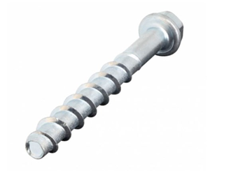 hex head screwbolt 6mm x 60mm zinc clear box 100