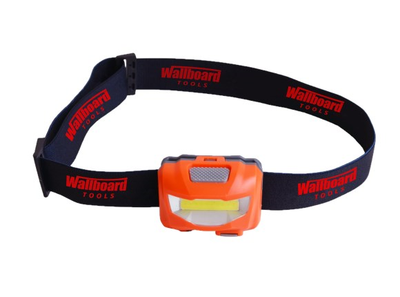 wallboard 3 watt rechargeable headlamp
